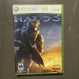 Halo 3 Xbox 360 Tested & Working Microsoft CIB with Manual & Poster